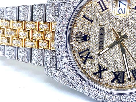 diamond encrusted Rolex watches